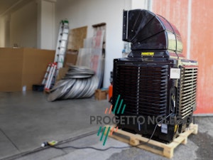 Installazione in Magazzino industriale BCB 19 - Raffrescatore Installazione in Magazzino industriale BCB 19 - Raffrescatore