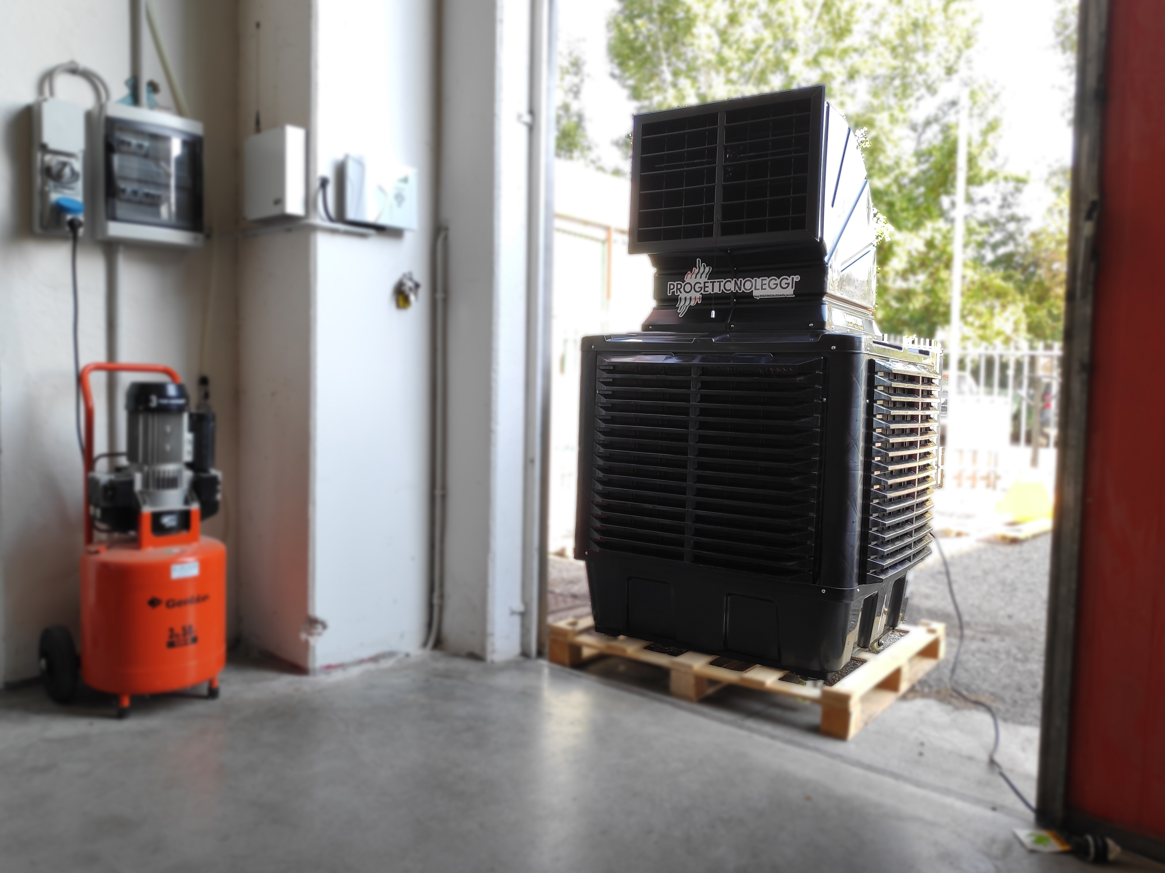 Installazione in Officina Meccanica BCB 19 - Raffrescatore