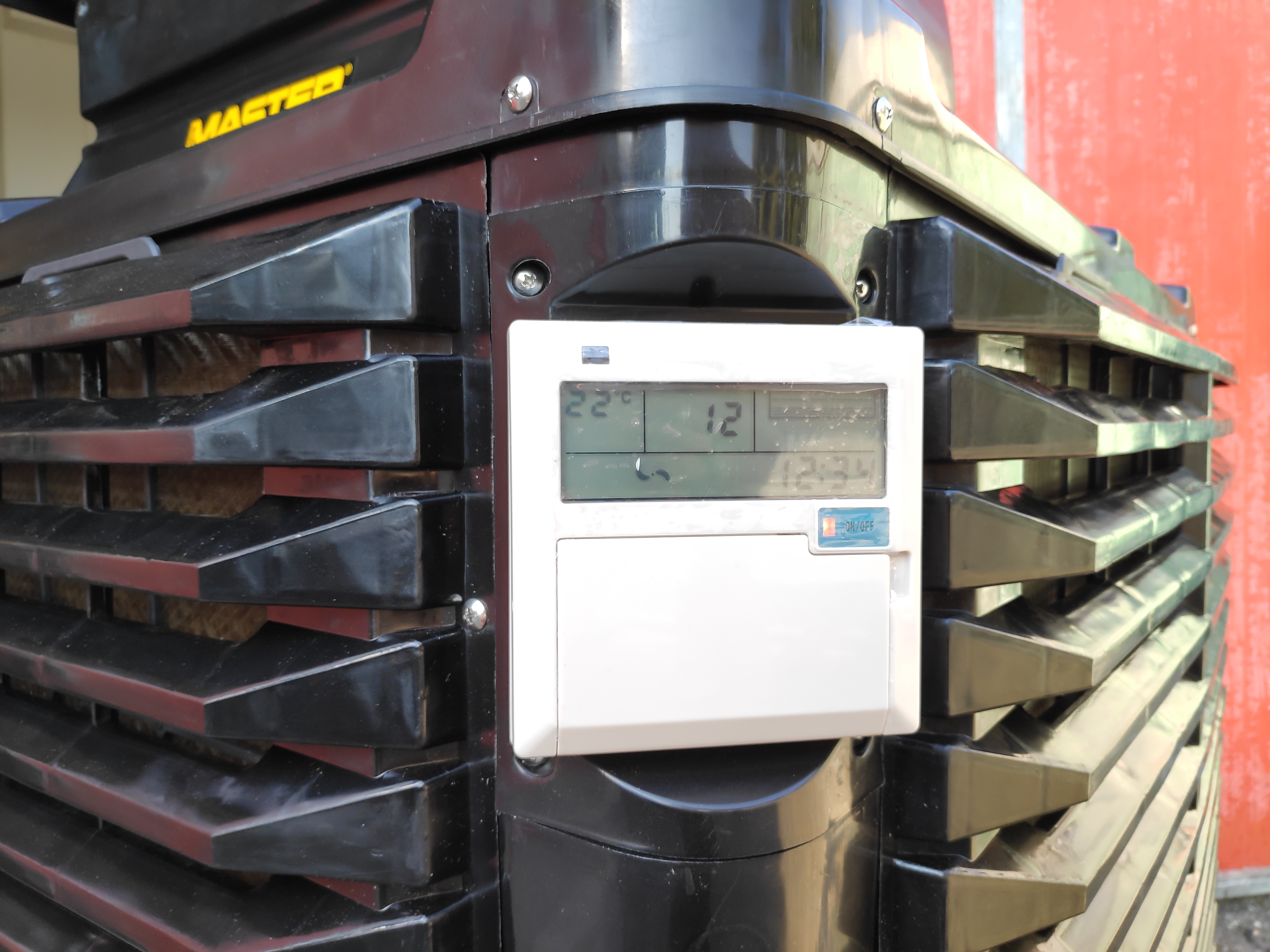 Pannello di comando - BCB 19 - Raffrescatore