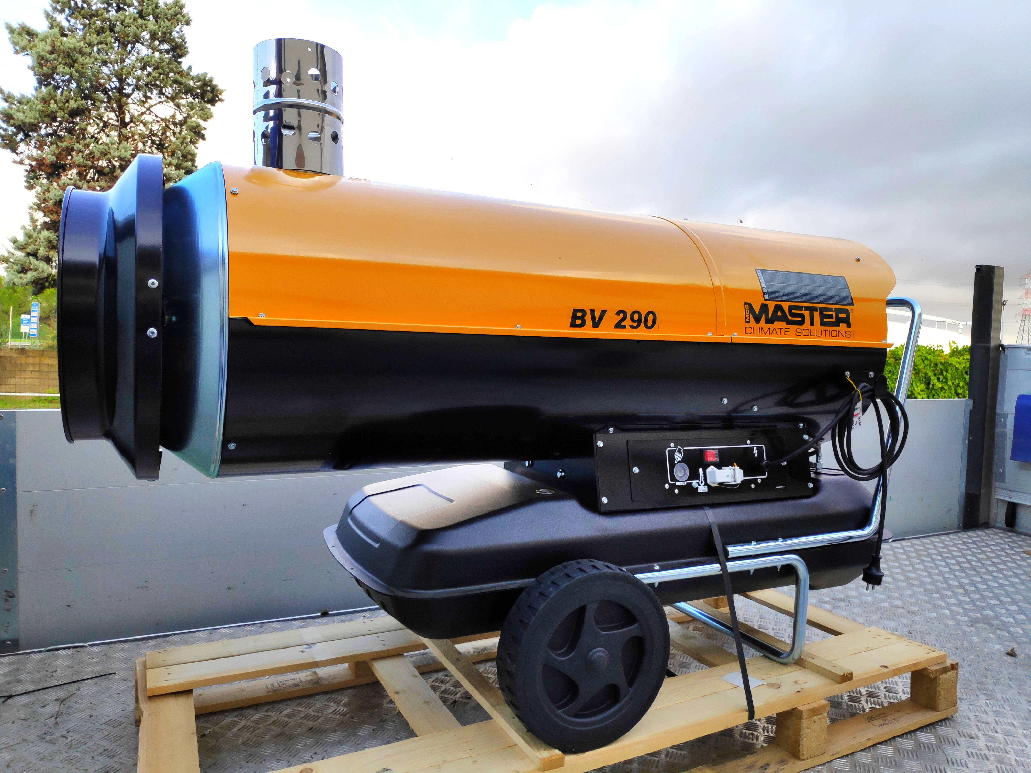 Master BV 290 versione 2020 - Generatore d'aria calda
