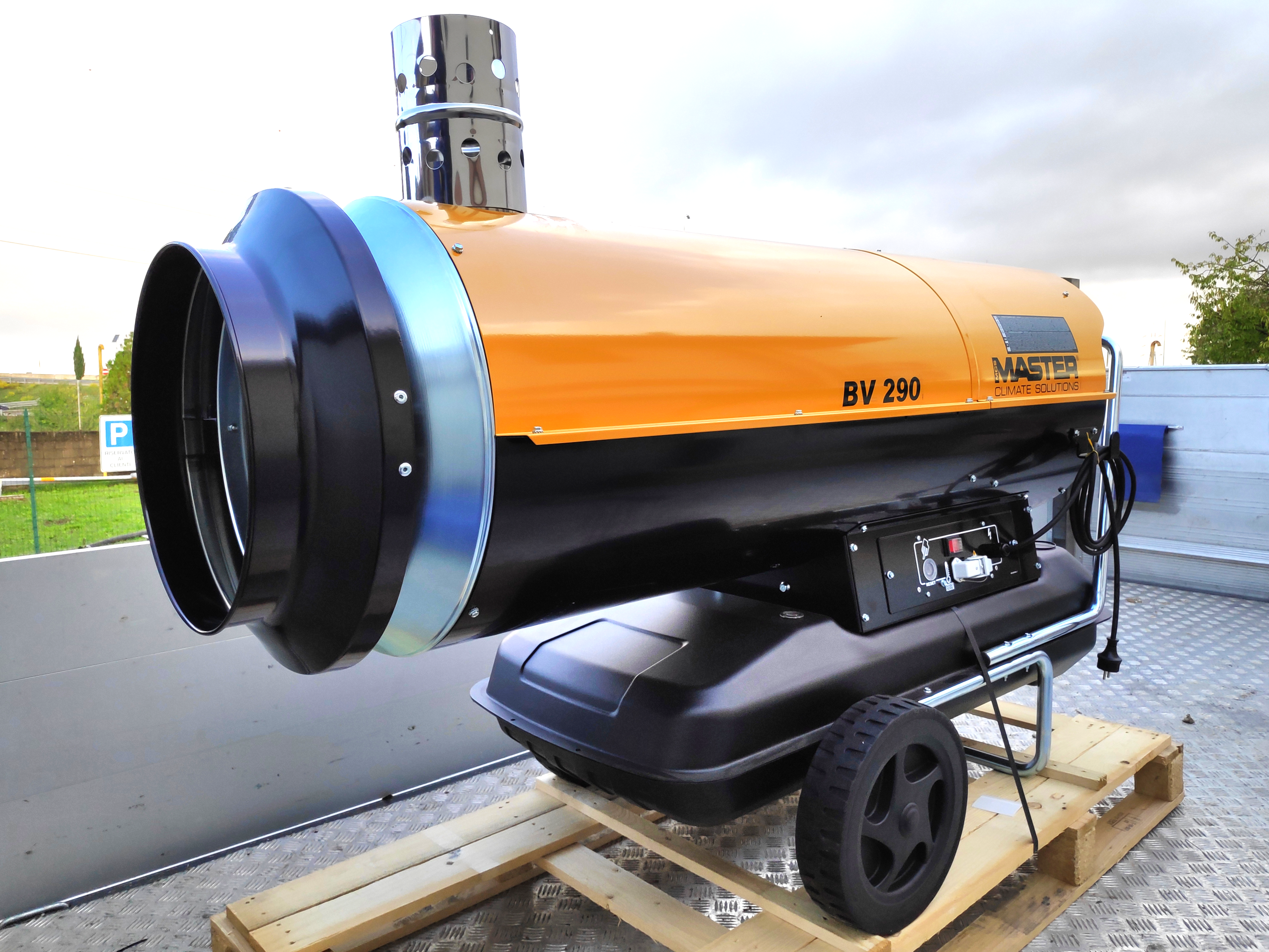 Master BV 290 versione 2020 - Generatore d'aria calda