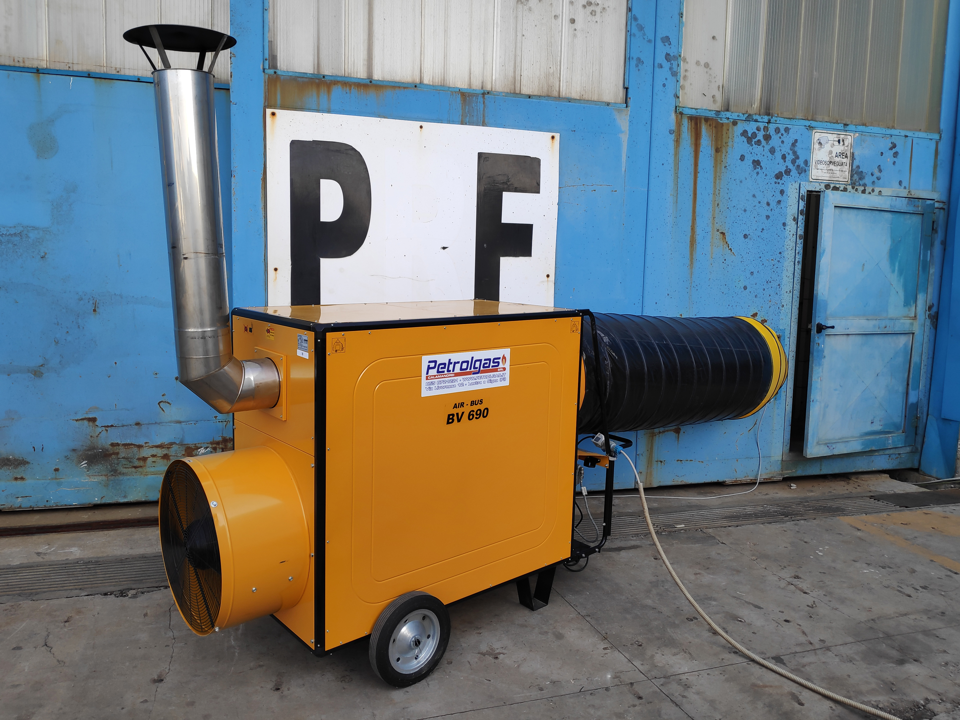 Installazione BV 690 presso Cantiere Nautico