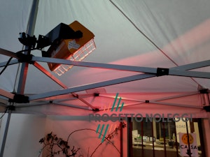 Installazione su gazebo Master HALL 1500 Installazione su gazebo Master HALL 1500