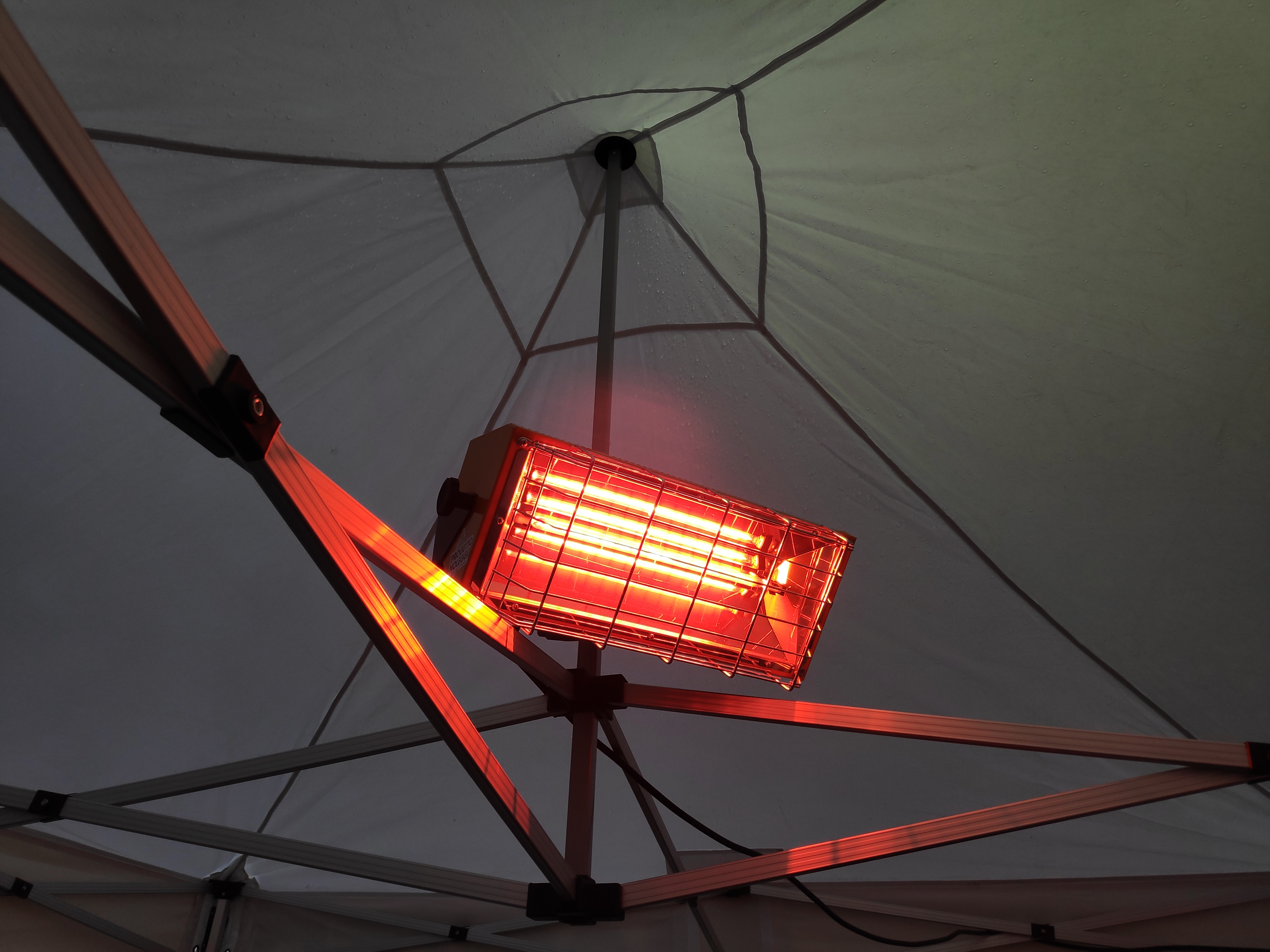 Installazione su gazebo Master HALL 1500