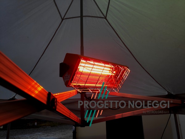 Installazione su gazebo Master HALL 1500 Installazione su gazebo Master HALL 1500