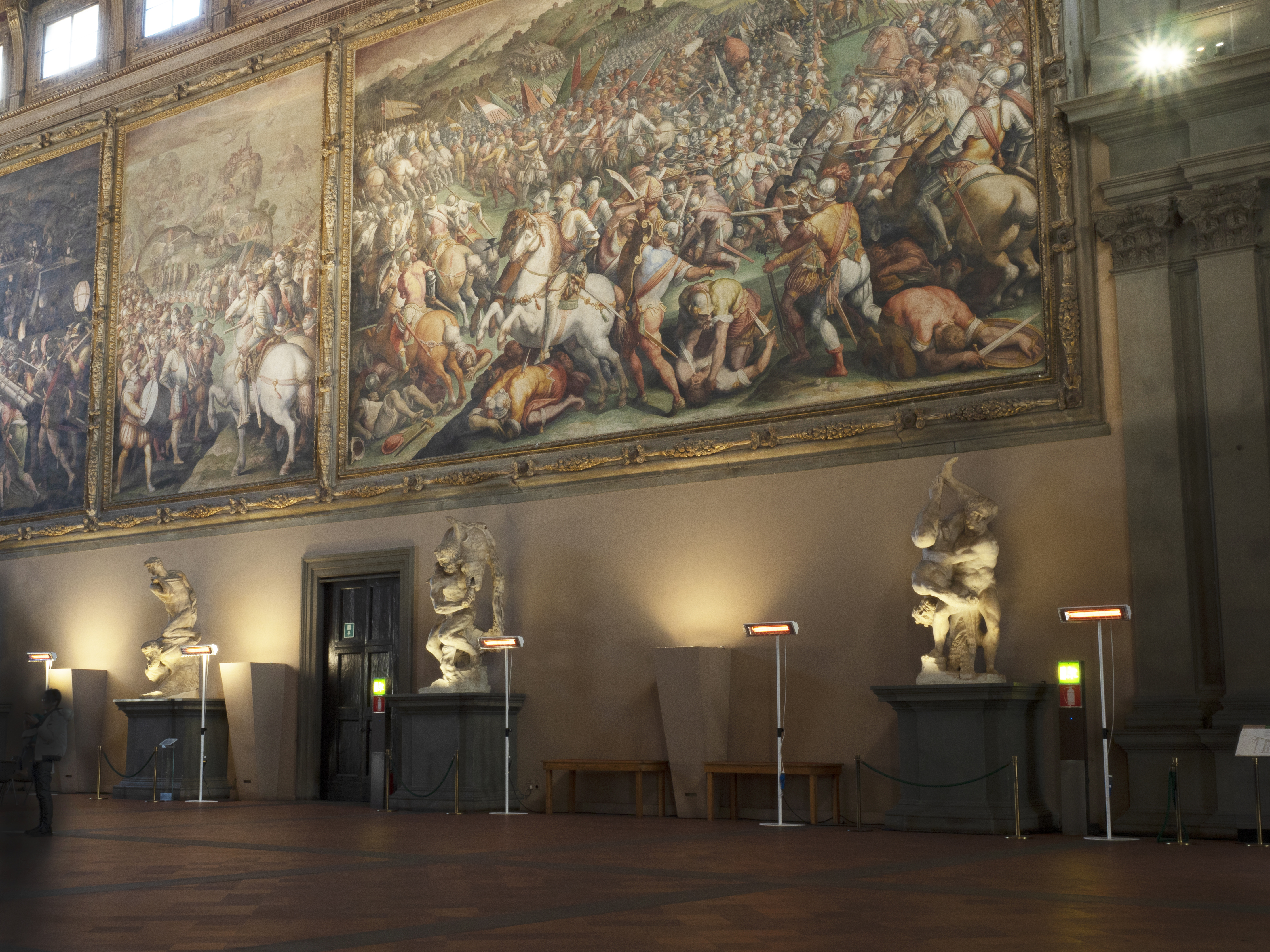 Riscaldamento Salone dei 500 con OMV 2250