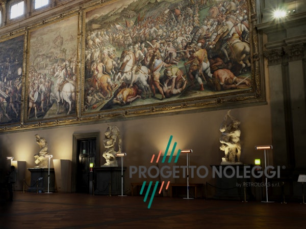 Riscaldamento Salone dei 500 con OMV 2250 Riscaldamento Salone dei 500 con OMV 2250