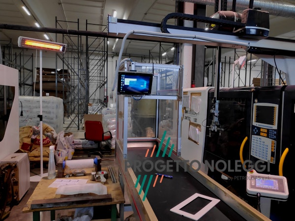 Riscaldamento officina stampaggio plastica con OMV 2250 Riscaldamento officina stampaggio plastica con OMV 2250