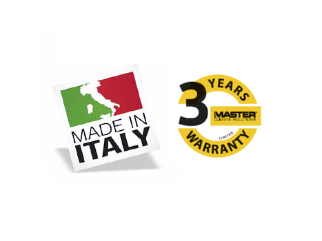 3 Anni di Garanzia - Made in Italy