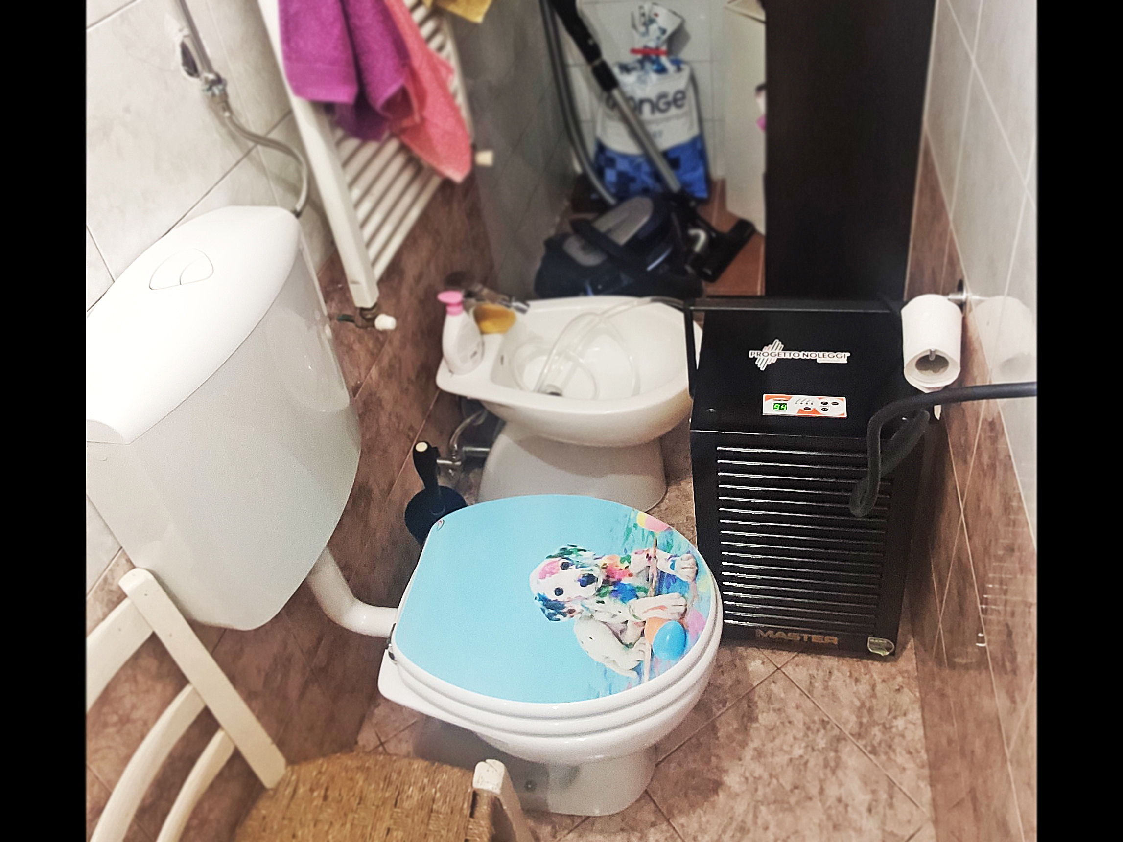 Deumidificazione bagno con Master DH 732