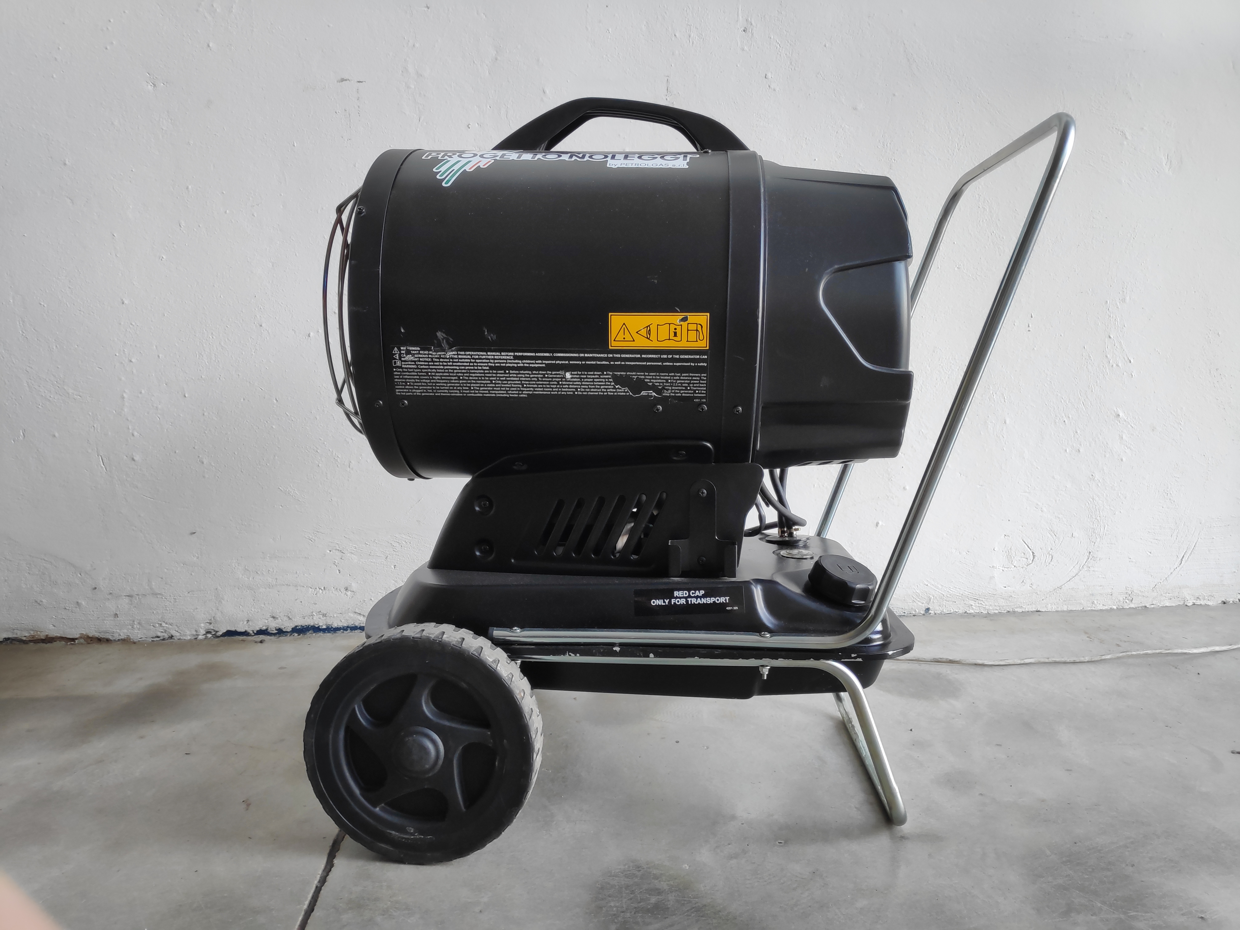 Master XL 61 con carello incorporato