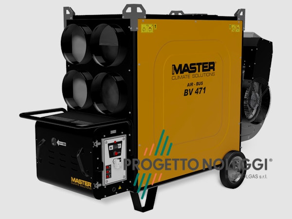 Master BV 471 FS con ventilatore centrifugo Master BV 471 FS con ventilatore centrifugo