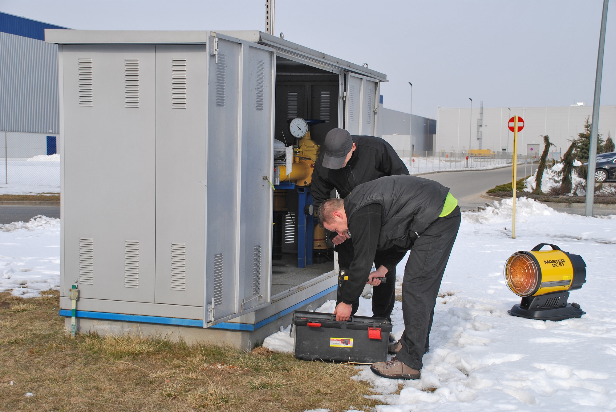 Utilizzo DC 61 senza corrente in esterno a batterie