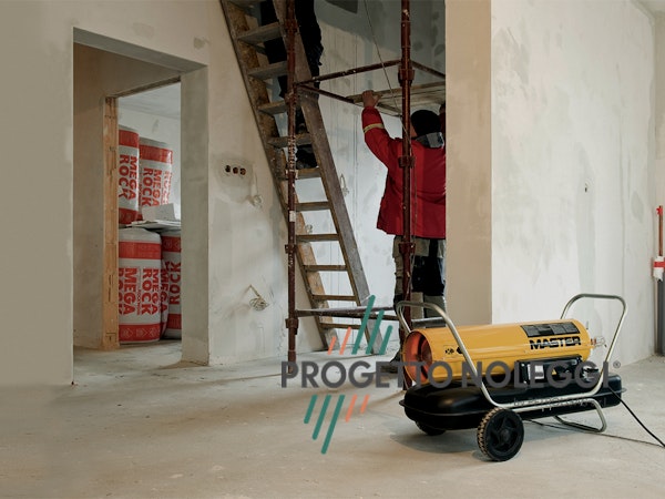Master B100 - Riscaldamento cantiere edile Master B100 - Riscaldamento cantiere edile