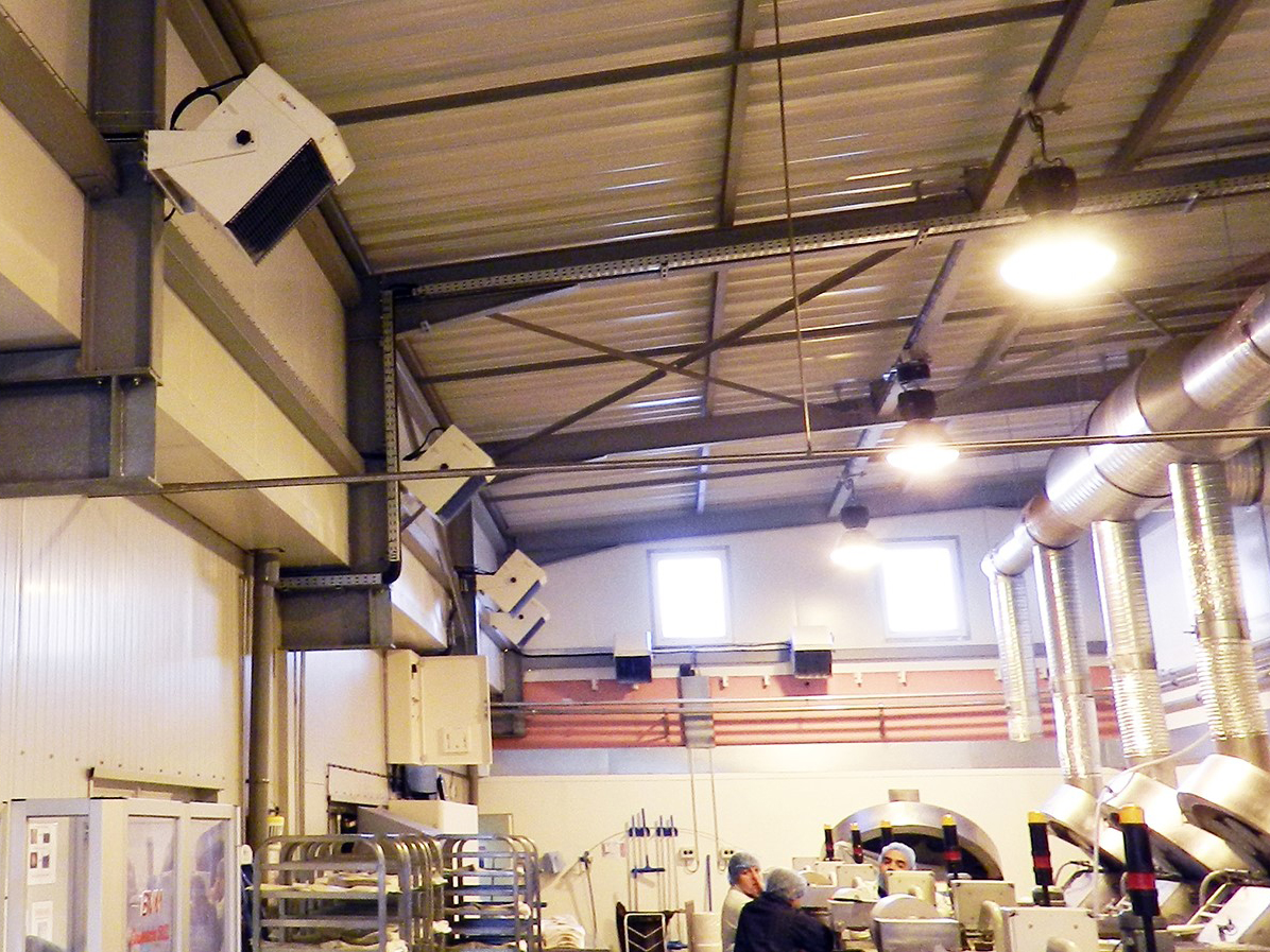 Installazione in capannone - Master TR 9