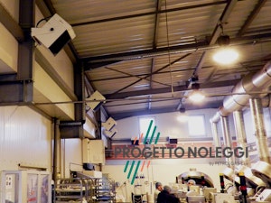 Installazione in capannone - Master TR 9 Installazione in capannone - Master TR 9