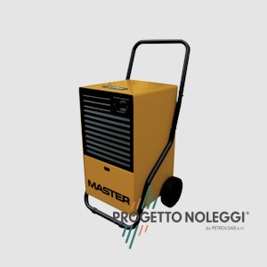 Master DH 26 - Deumidificatore a Condensazione Master DH 26 è un deumidificatore a condensazione con scarico continuo, grazie alla pompa dell'acqua. Progetto Noleggi noleggia, trasporta e installa il Master DH 26 in tutta Italia