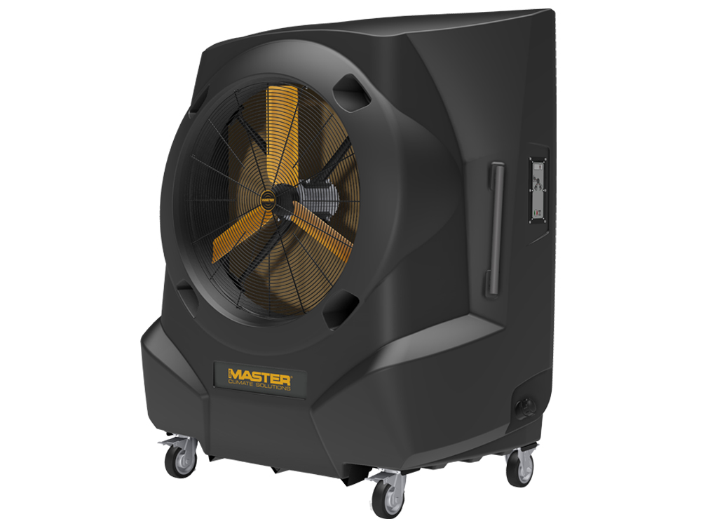 Il BC 341 è il top della gamma Master per quanto riguarda i raffrescatori evaporativi portatili, con prestazioni ottime anche per applicazioni industriali