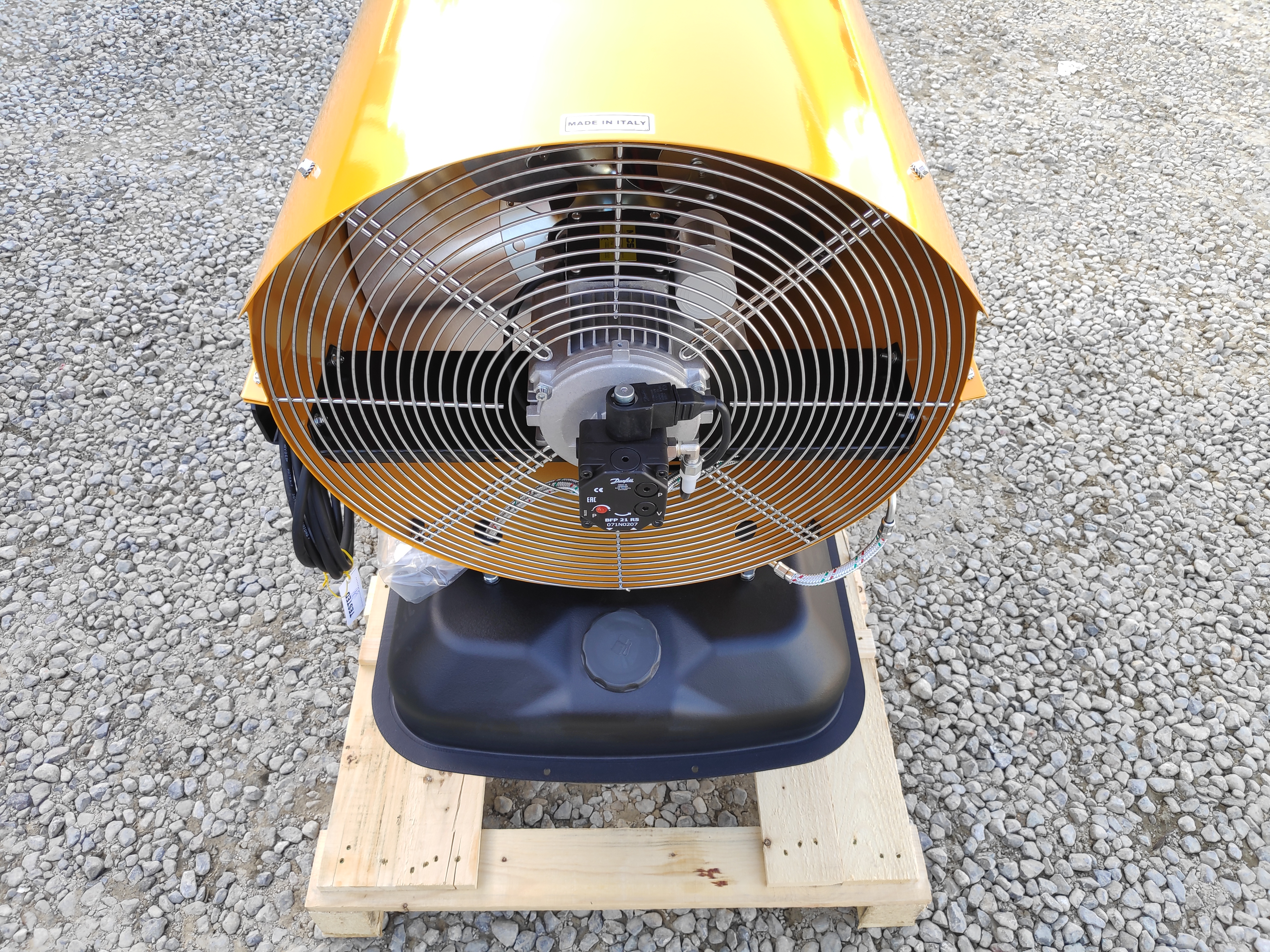 Ventilatore posteriore aspirazione aria fredda - Master B 360