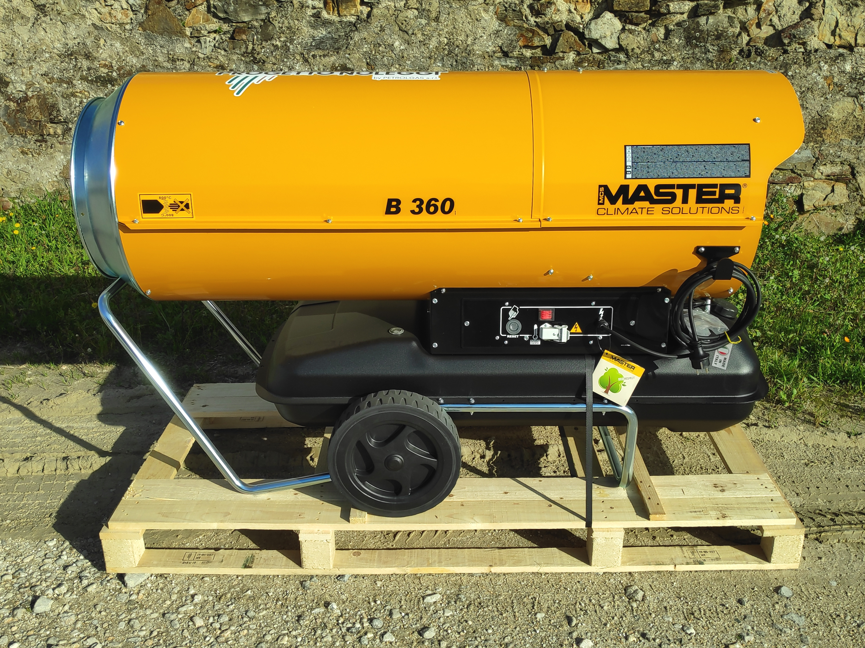 Master B 360 - Generatore d'aria calda diretto 