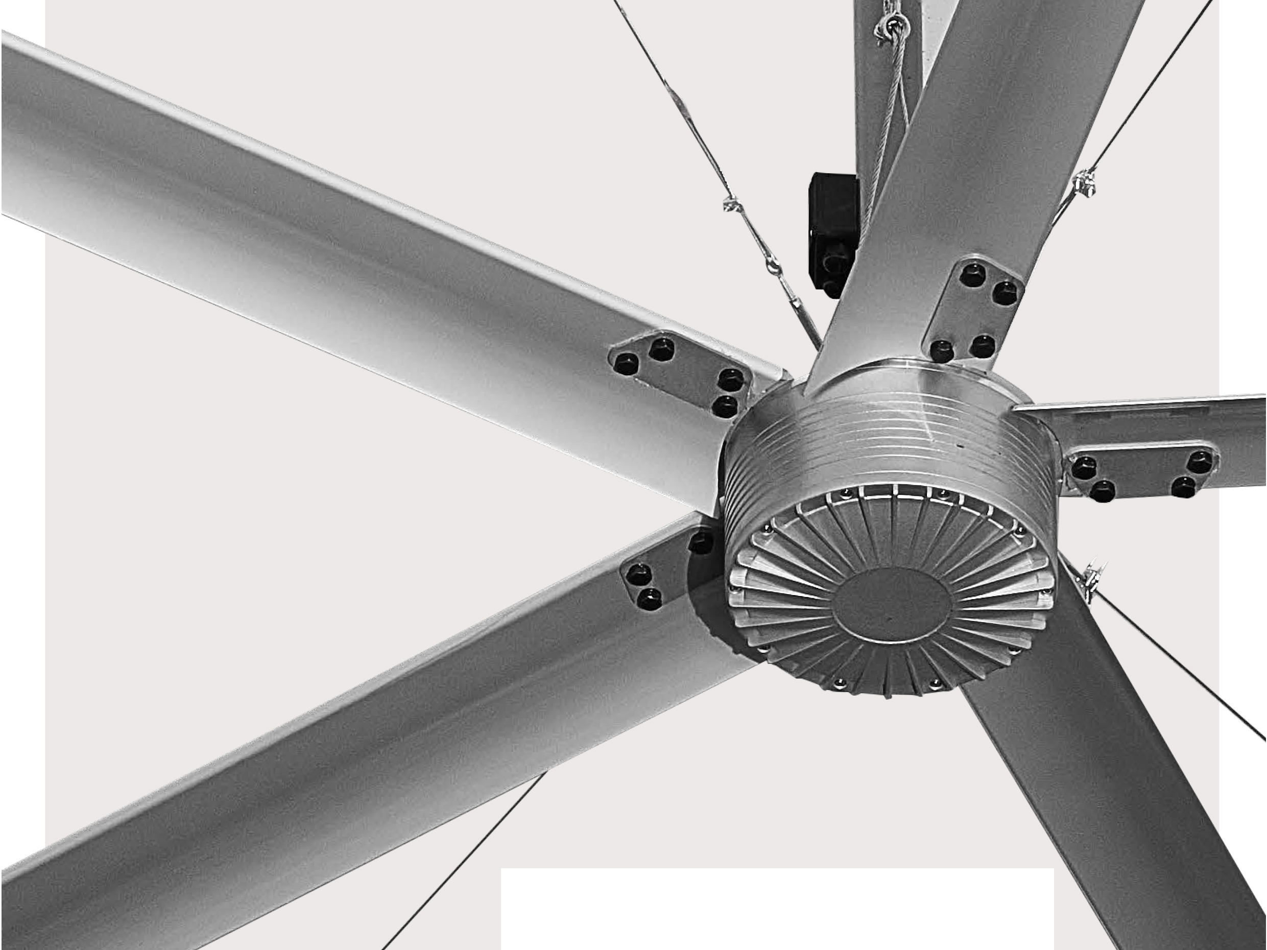 Motore Ventilatore da soffitto industriale tecnologia HVLS