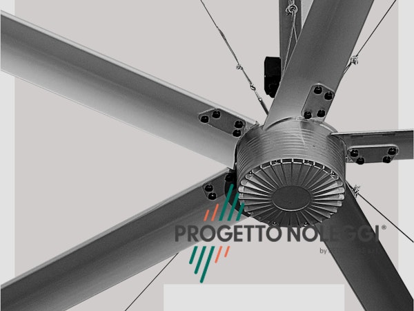 Motore Ventilatore da soffitto industriale tecnologia HVLS Motore Ventilatore da soffitto industriale tecnologia HVLS