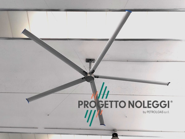 Ventilatore da soffitto - Tecnologia HVLS - High Volume Low Speed Ventilatore da soffitto - Tecnologia HVLS - High Volume Low Speed