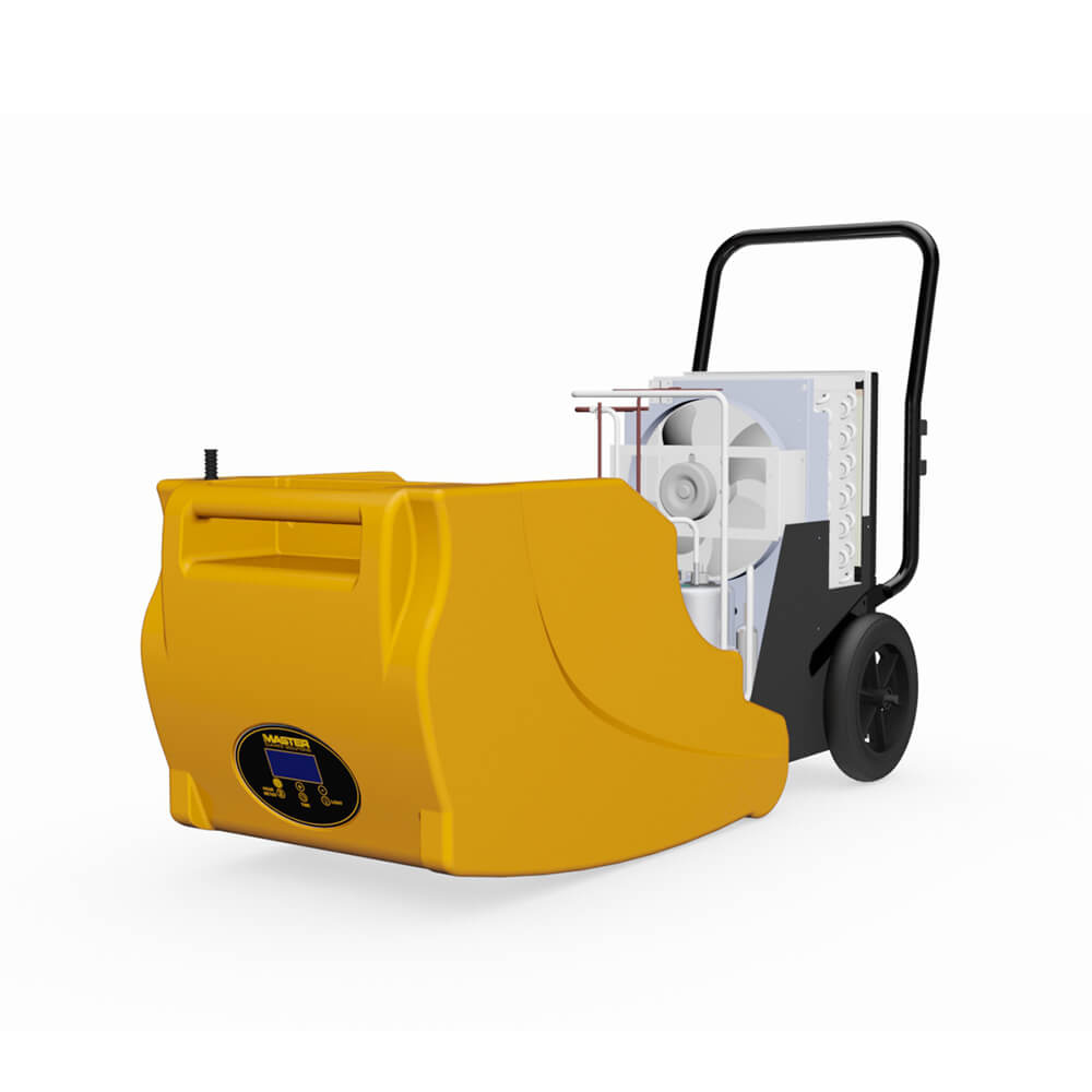 Deumidificatore DHP 55 - Aperto per pulizia