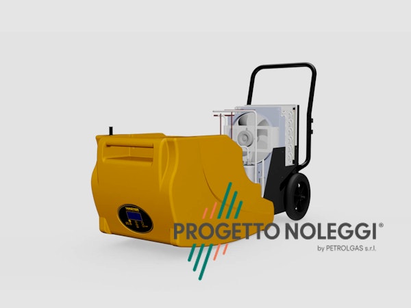 Deumidificatore DHP 55 - Aperto per pulizia Deumidificatore DHP 55 - Aperto per pulizia