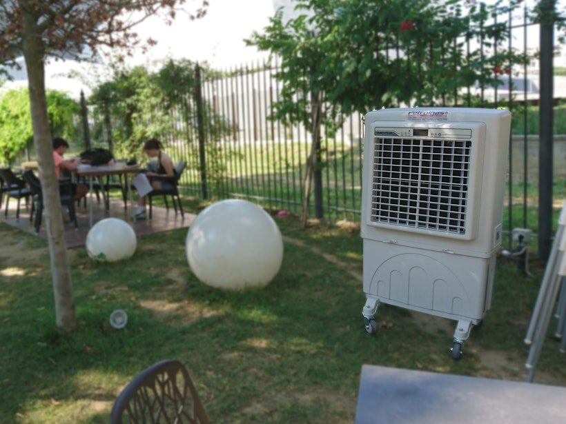 Raffrescamento Giardino con Master BC 60