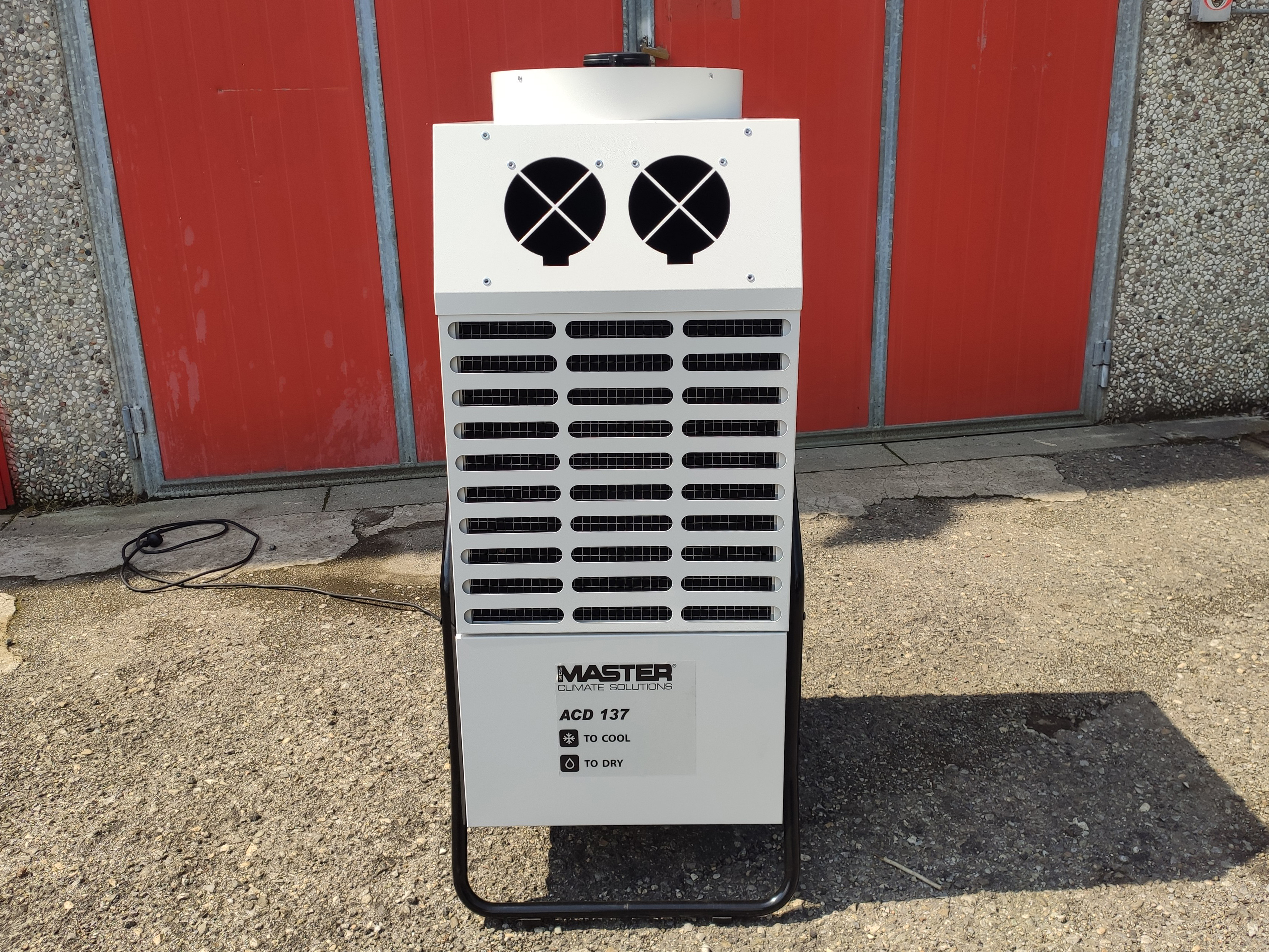 Frontale Master ACD 137 Climatizzatore