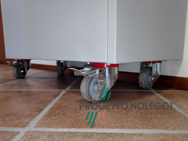 Ruote per facilitare la movimentazione Ruote per facilitare la movimentazione