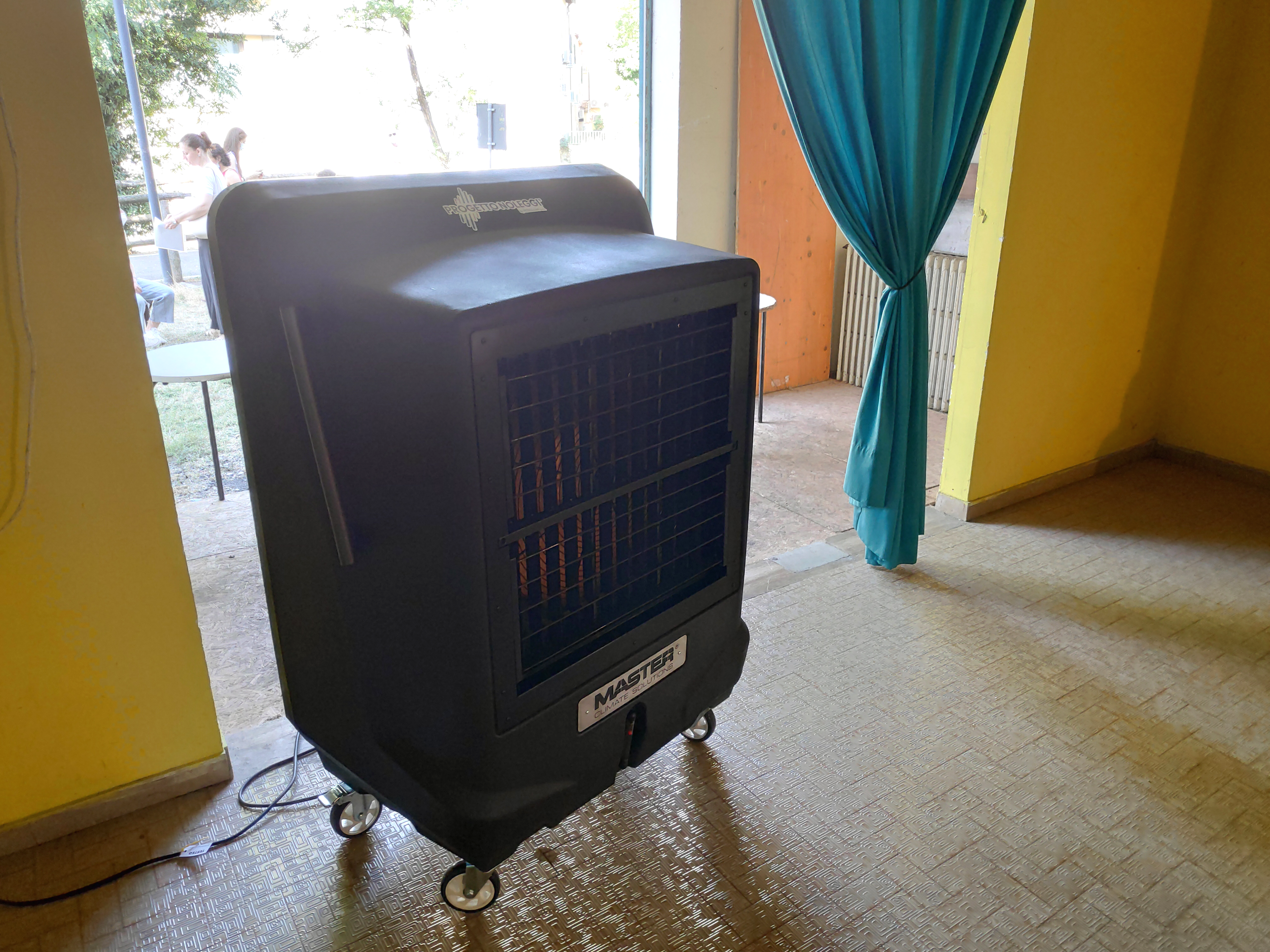 Raffrescamento centro vaccinale - BC 121 - Progetto Noleggi