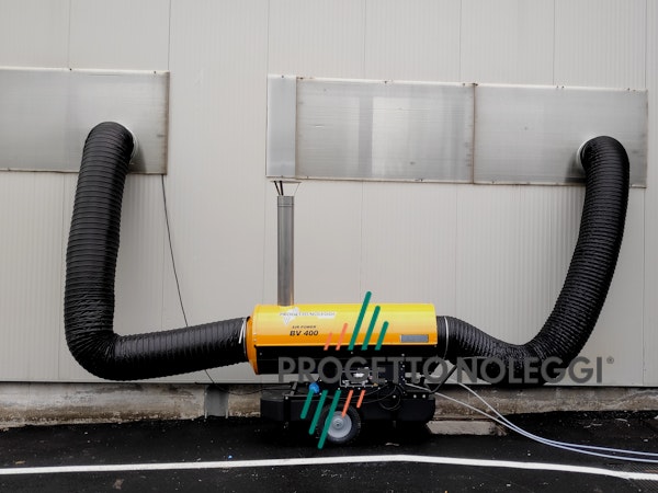 BV 400 con ripresa dell'aria per ottimizzare i consumi di gasolio BV 400 con ripresa dell'aria per ottimizzare i consumi di gasolio