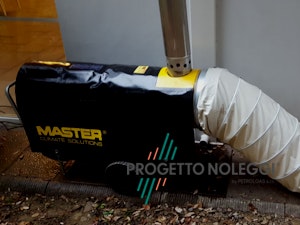 Copertura contro le intemperie BV 170 Progetto noleggi Copertura contro le intemperie per generatori d'aria calda a gasolio