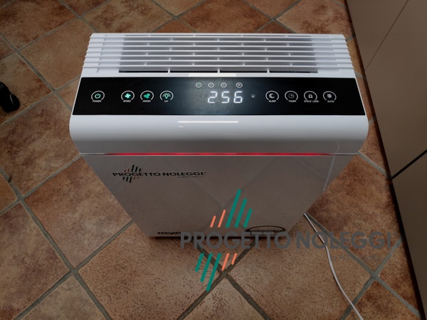 Indicatore qualità aria inquinata in rosso - HEYLO HL 400 PLUS - Progetto Noleggi Indicatore qualità aria inquinata in rosso - HEYLO HL 400 PLUS - Progetto Noleggi