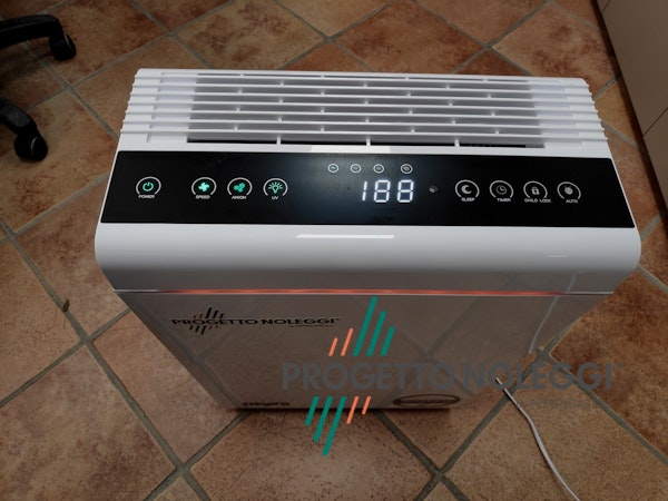 Indicatore qualità aria non buona in arancione - HEYLO HL 400 PLUS - Progetto Noleggi Indicatore qualità aria non buona in arancione - HEYLO HL 400 PLUS - Progetto Noleggi