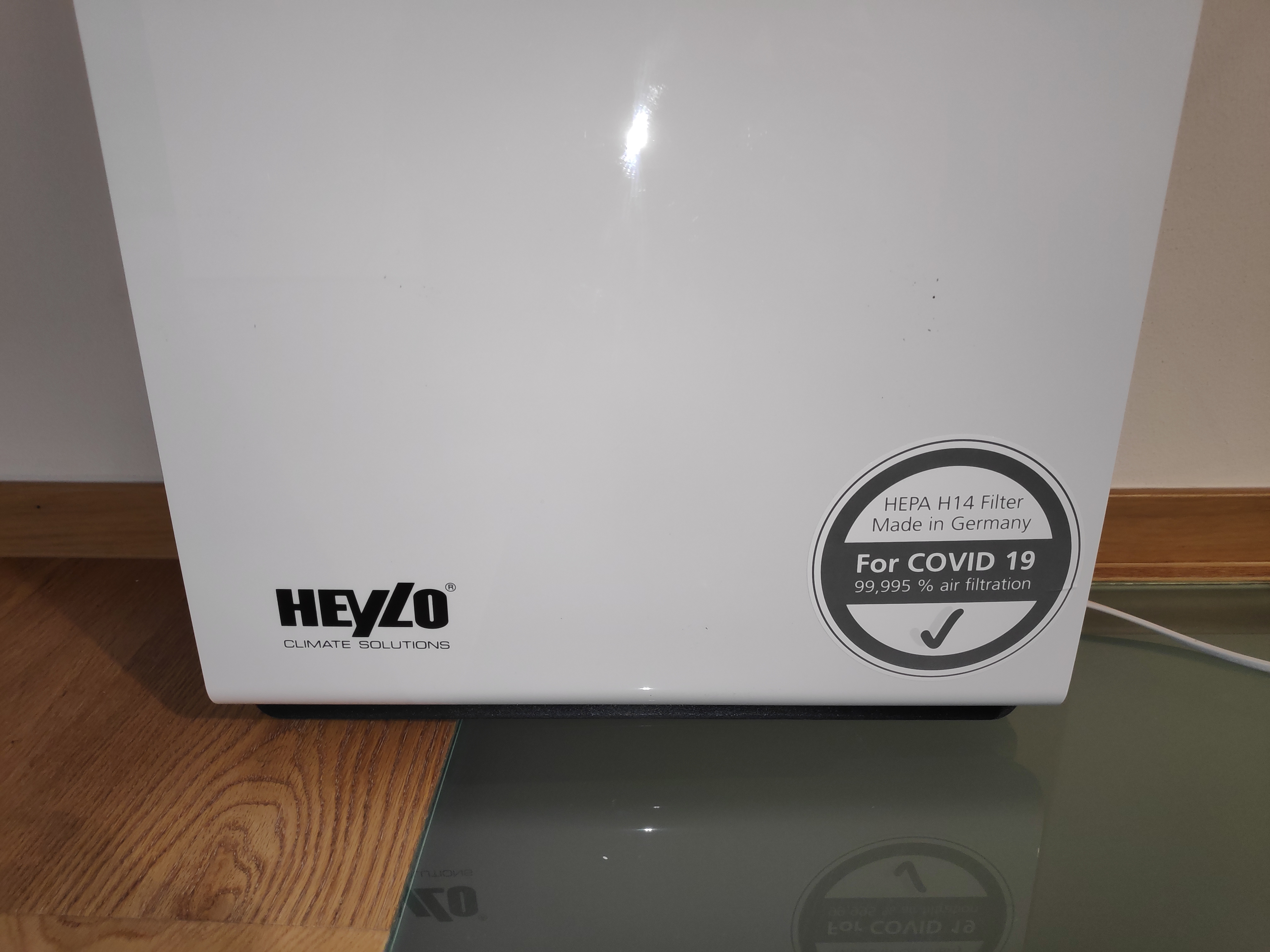 Certificazione Filtro HEPA H14 - HEYLO HL 400 PLUS - Progetto Noleggi