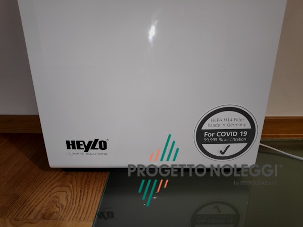 Certificazione Filtro HEPA H14 - HEYLO HL 400 PLUS - Progetto Noleggi Certificazione Filtro HEPA H14 - HEYLO HL 400 PLUS - Progetto Noleggi