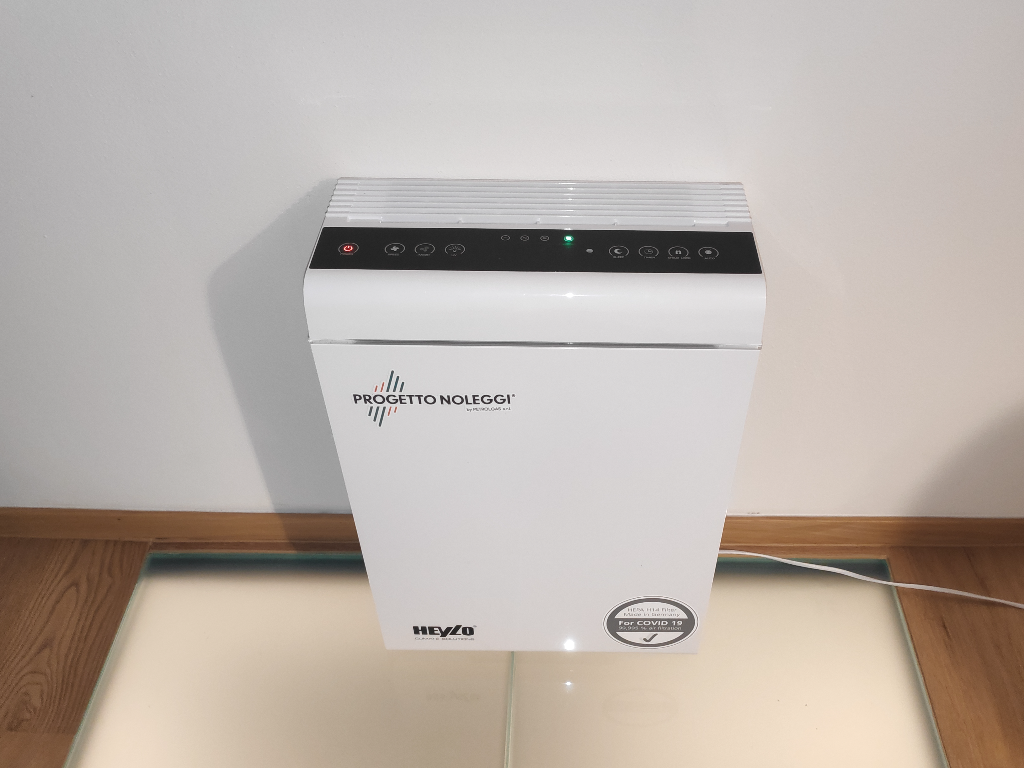 Vista Frontale - HEYLO HL 400 PLUS - Progetto Noleggi