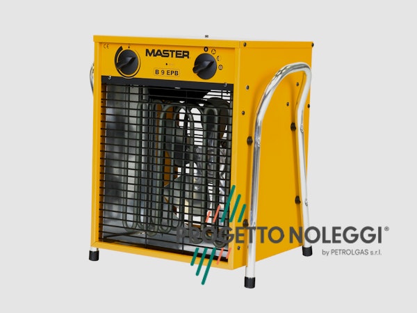 Master B 9 - Generatore d'aria calda elettrico Il Generatore d' aria calda elettrico a espirazione Master B 9 è una soluzione compatta ed efficiente per riscaldare ambienti di ogni tipo.