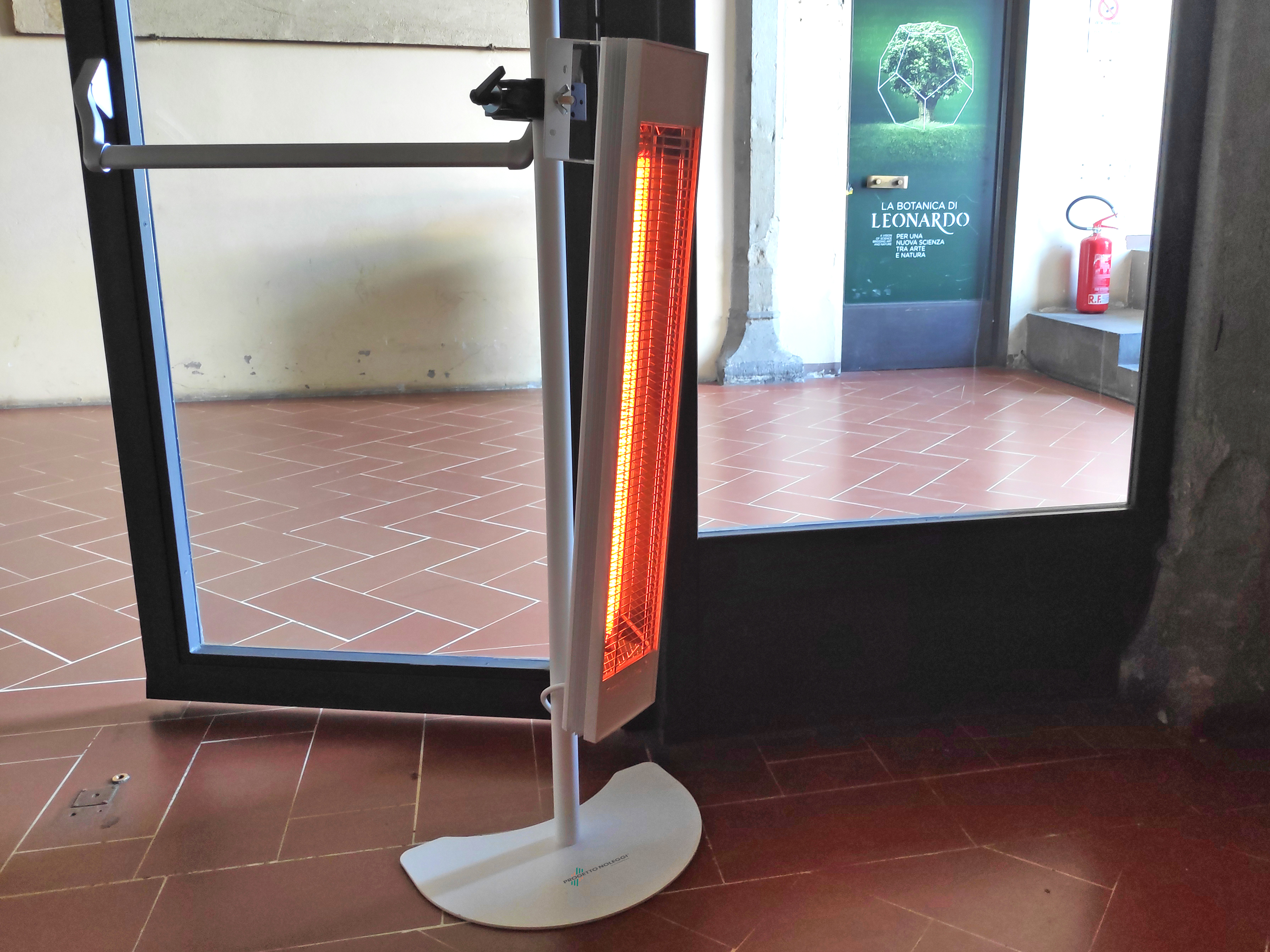 Riscaldatore all Reception fredda