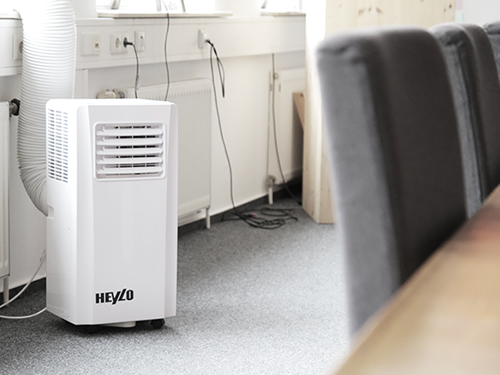 Heylo AC 25 installazione in sala riunioni