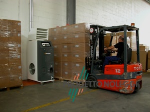 Master F 40 - Installazione in magazzino industriale Master F 40 - Installazione in magazzino industriale