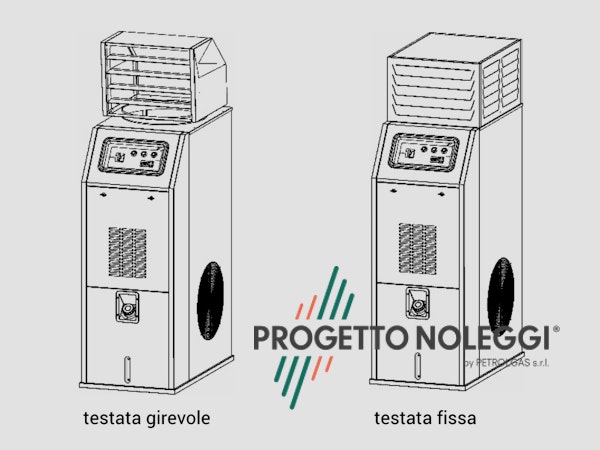 Testata per diffusione aria calda Master F 40-75 Testata per diffusione aria calda Master F 40-75