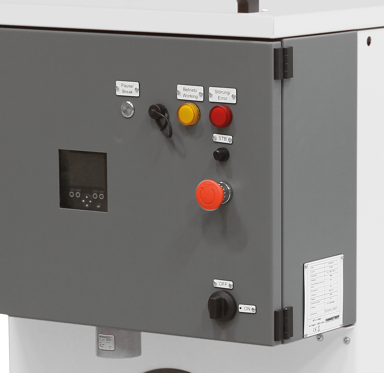 Master HT 18 - Pannello di Controllo