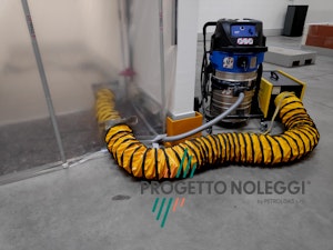 Estrattore d'aria con Parete Anti Polvere Estrattore d'aria con Parete Anti Polvere