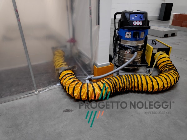 Estrattore d'aria con Parete Anti Polvere Estrattore d'aria con Parete Anti Polvere