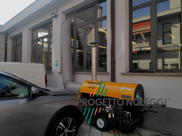 Master BV 400 - Con canalizzazione aria calda Master BV 400 - Con canalizzazione aria calda