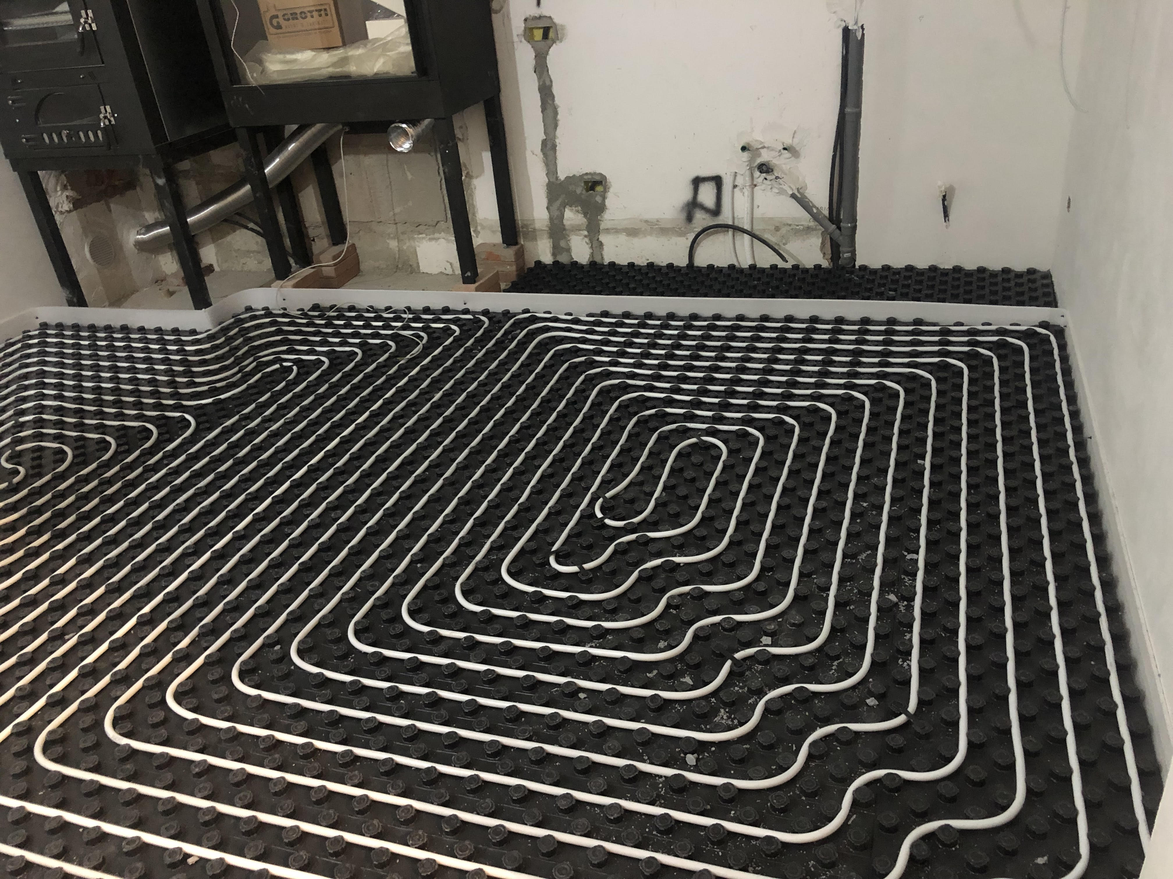 Asciugatura controllata dei massetti